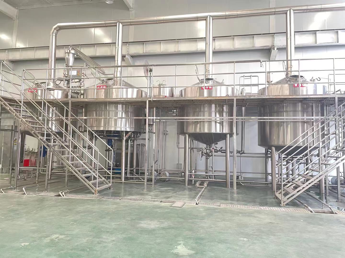 啤酒厂设备多少钱 生产型自动化精酿啤酒设备的厂家