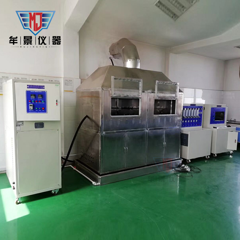 耐火胶管测试炉 高压油管燃烧箱ISO15441胶管耐火试验机